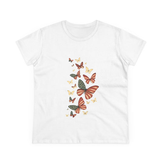 Butterfly Patriotic Tee