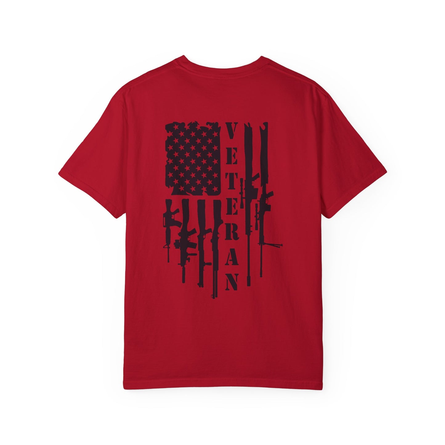 US Veteran Flag Guns T-Shirt