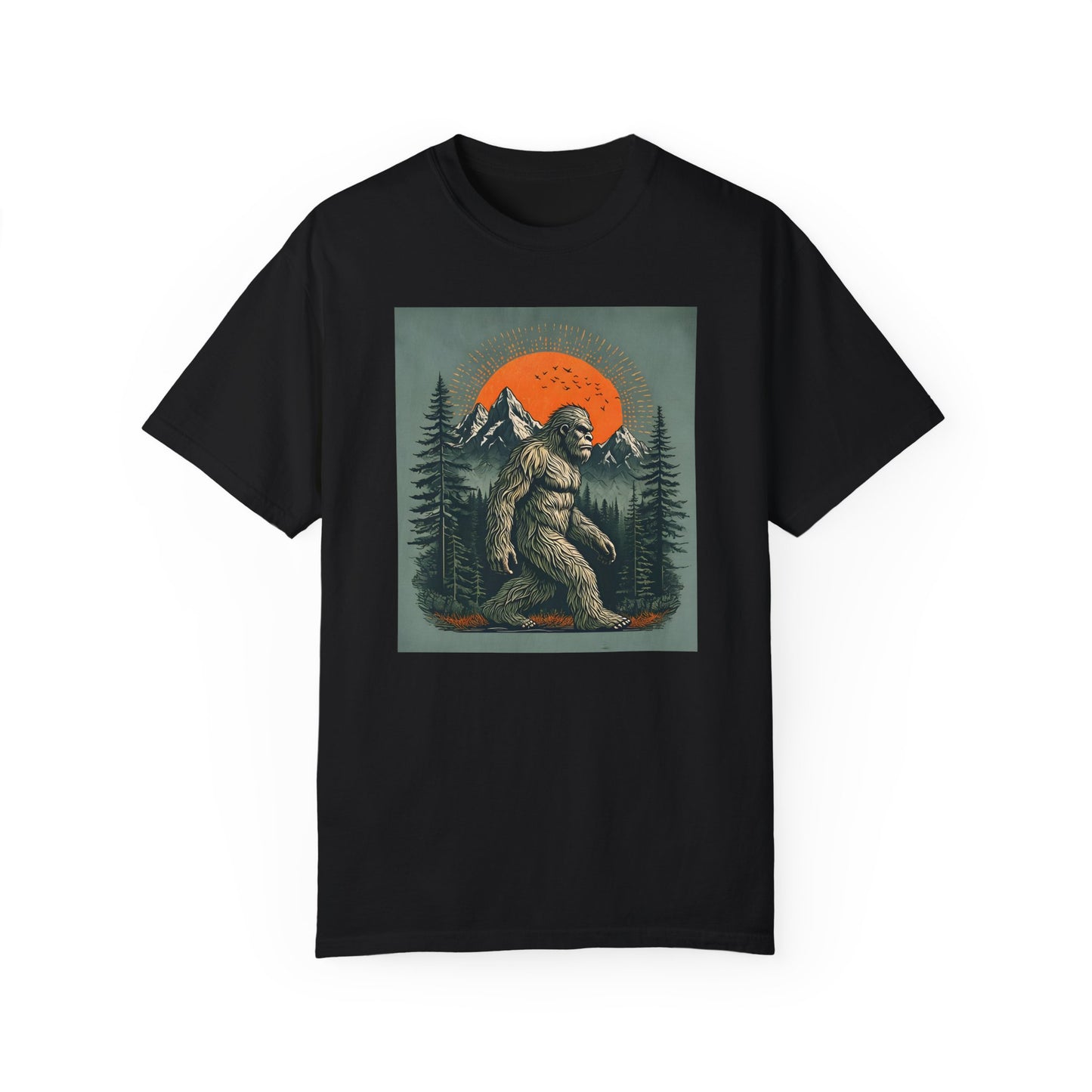 Yeti in the Woods-T-shirt