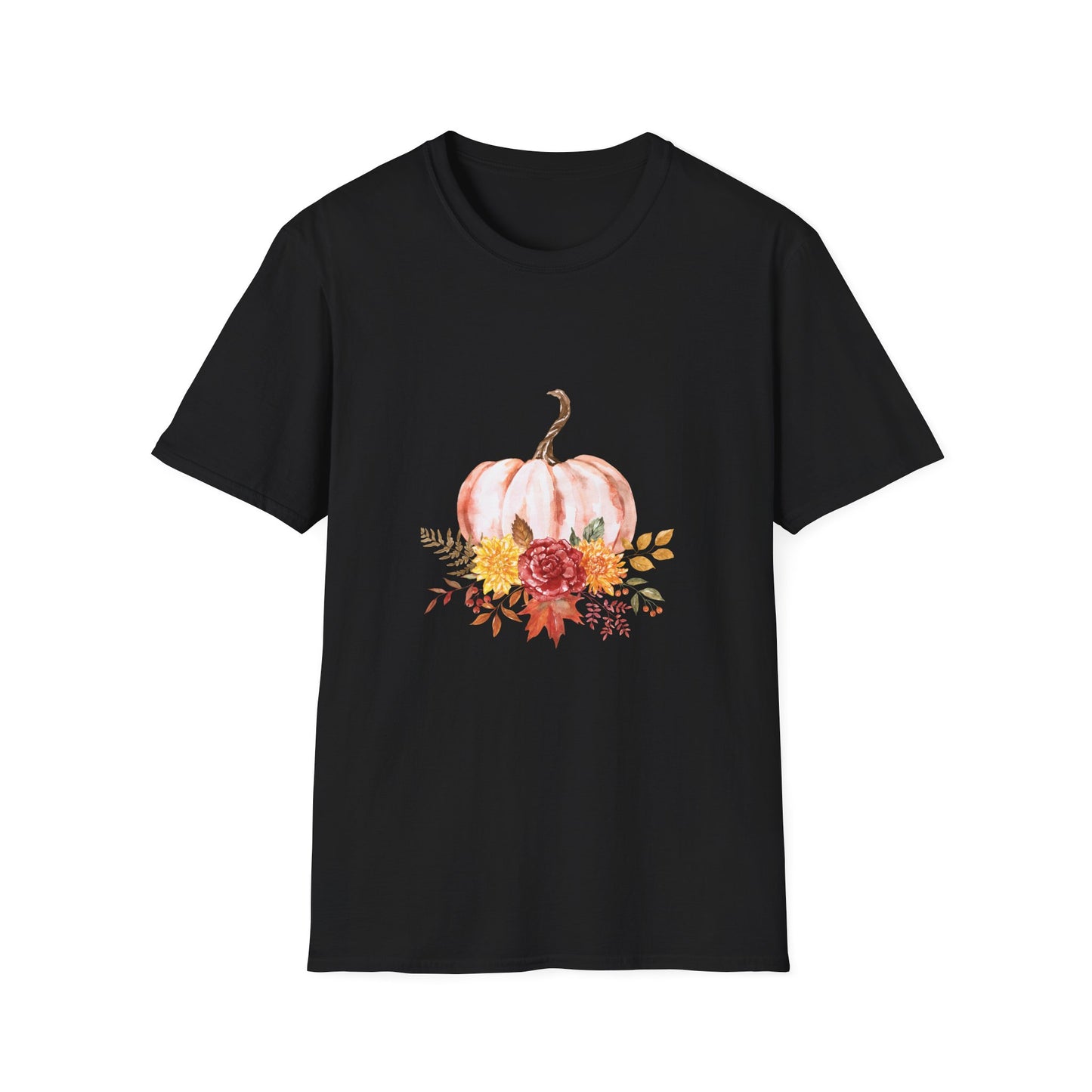 Floral Pumpkin Shirt