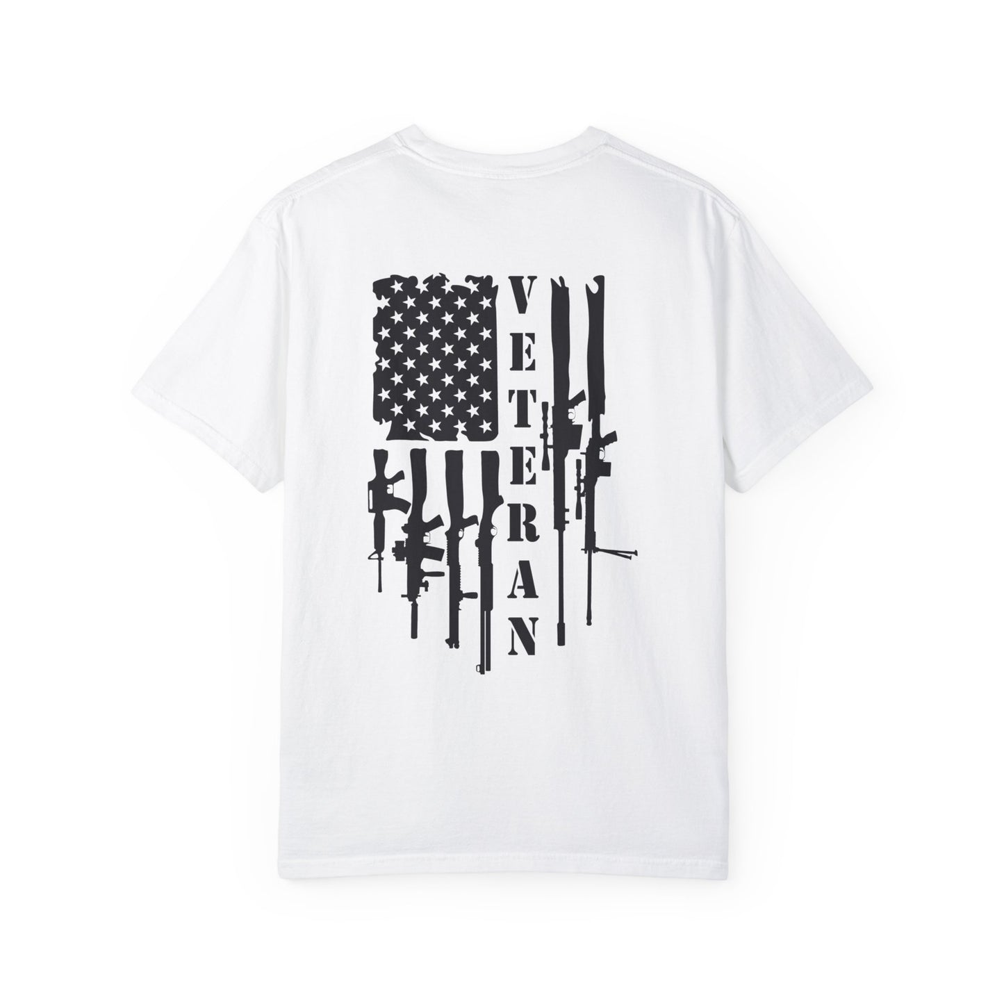 US Veteran Flag Guns T-Shirt