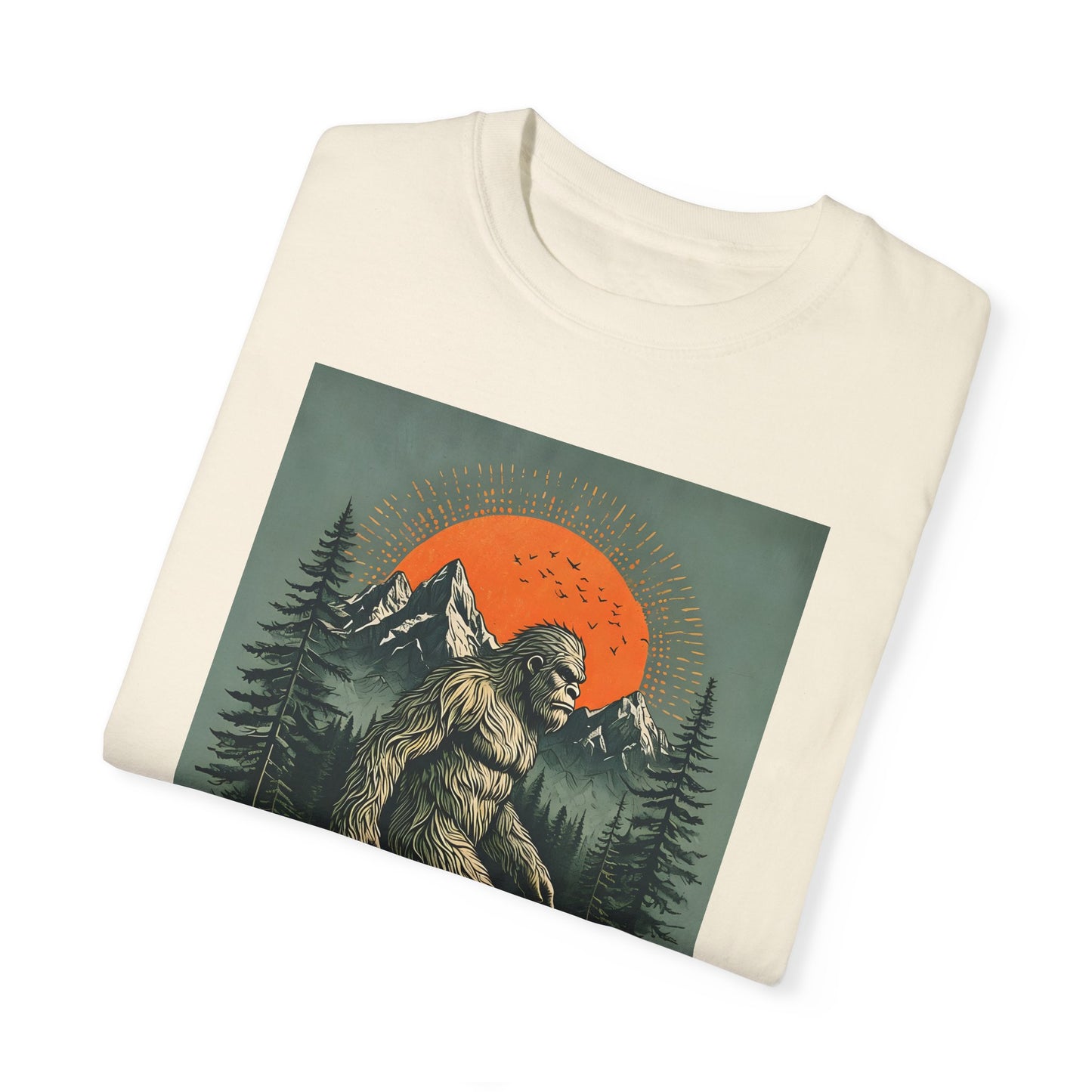 Yeti in the Woods-T-shirt