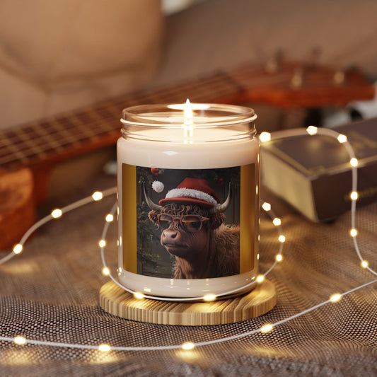 Christmas Cow Soy Candle