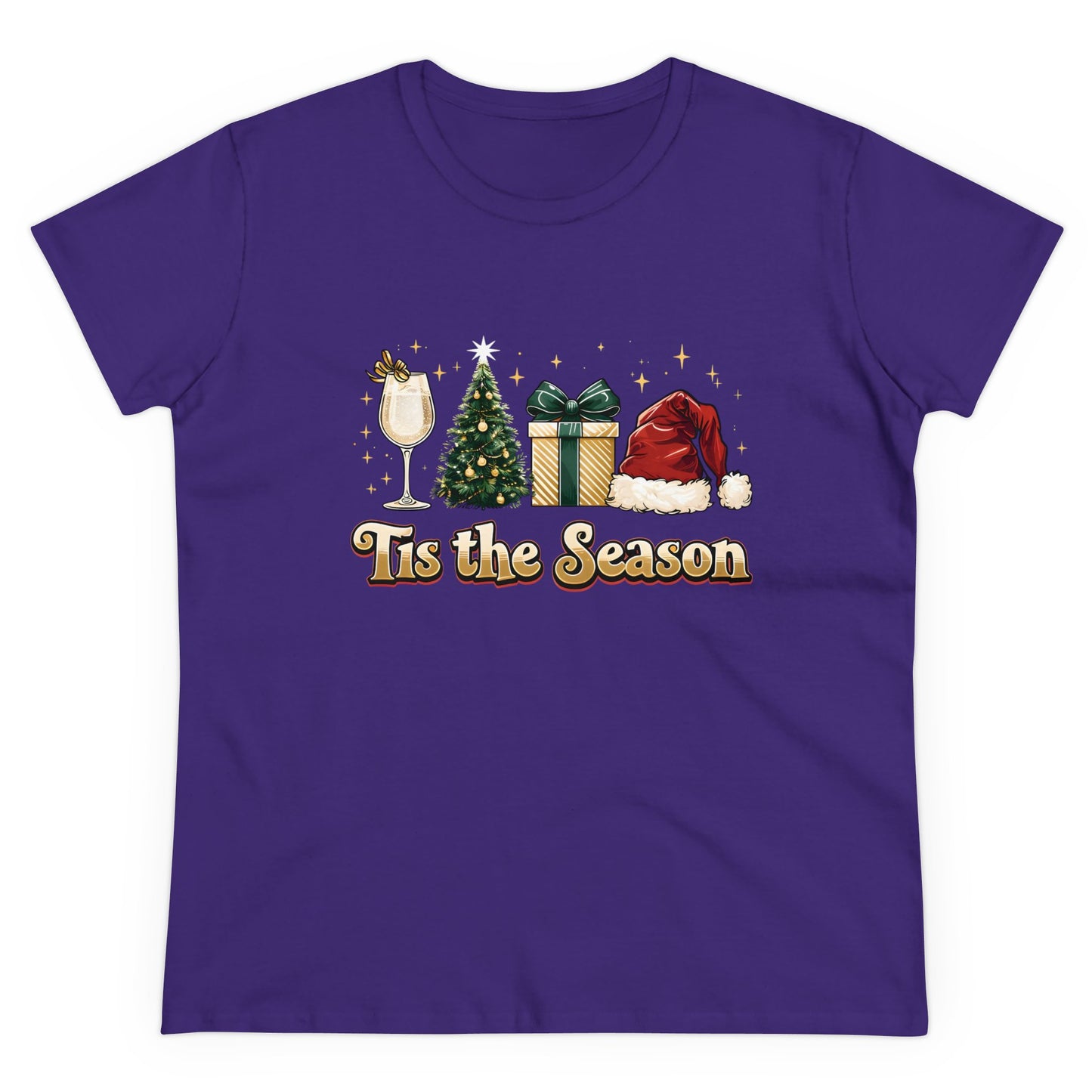 Christmas White Wine Tee