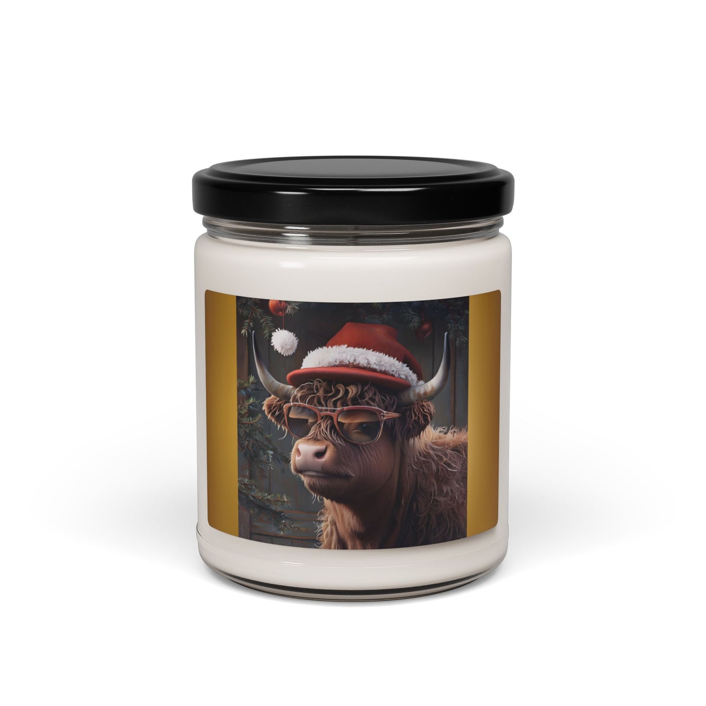 Christmas Cow Soy Candle