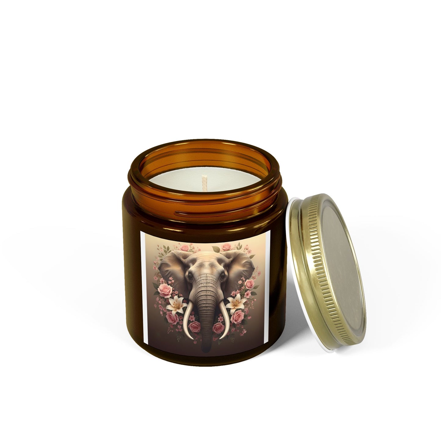 Scented Candle Elephant Design