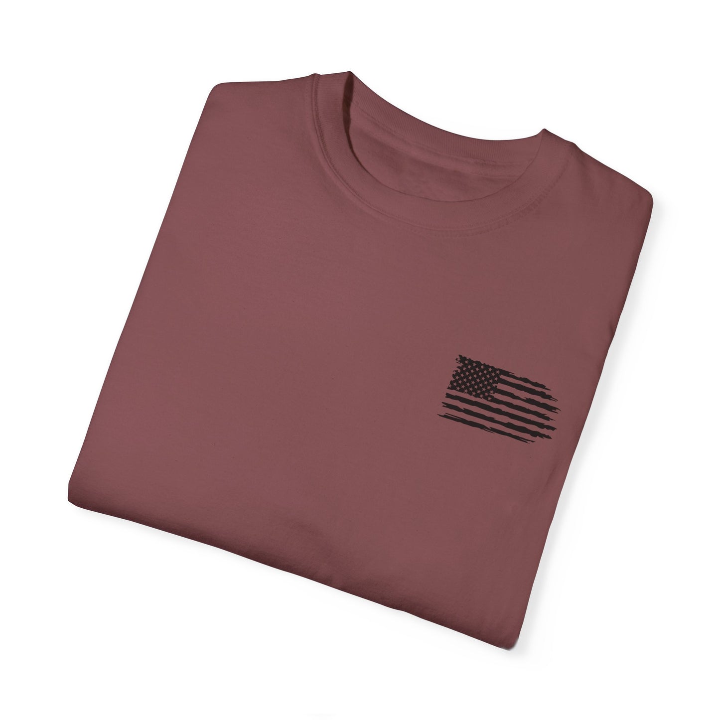 Patriotic T-shirt with Cross and Angel