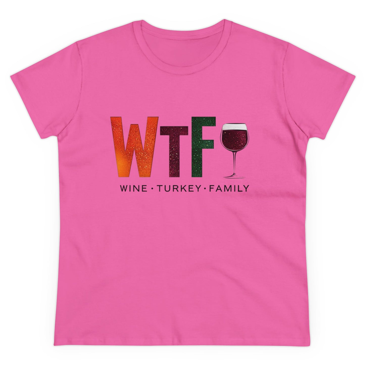 Wine, Turkey, Family Festive Tee