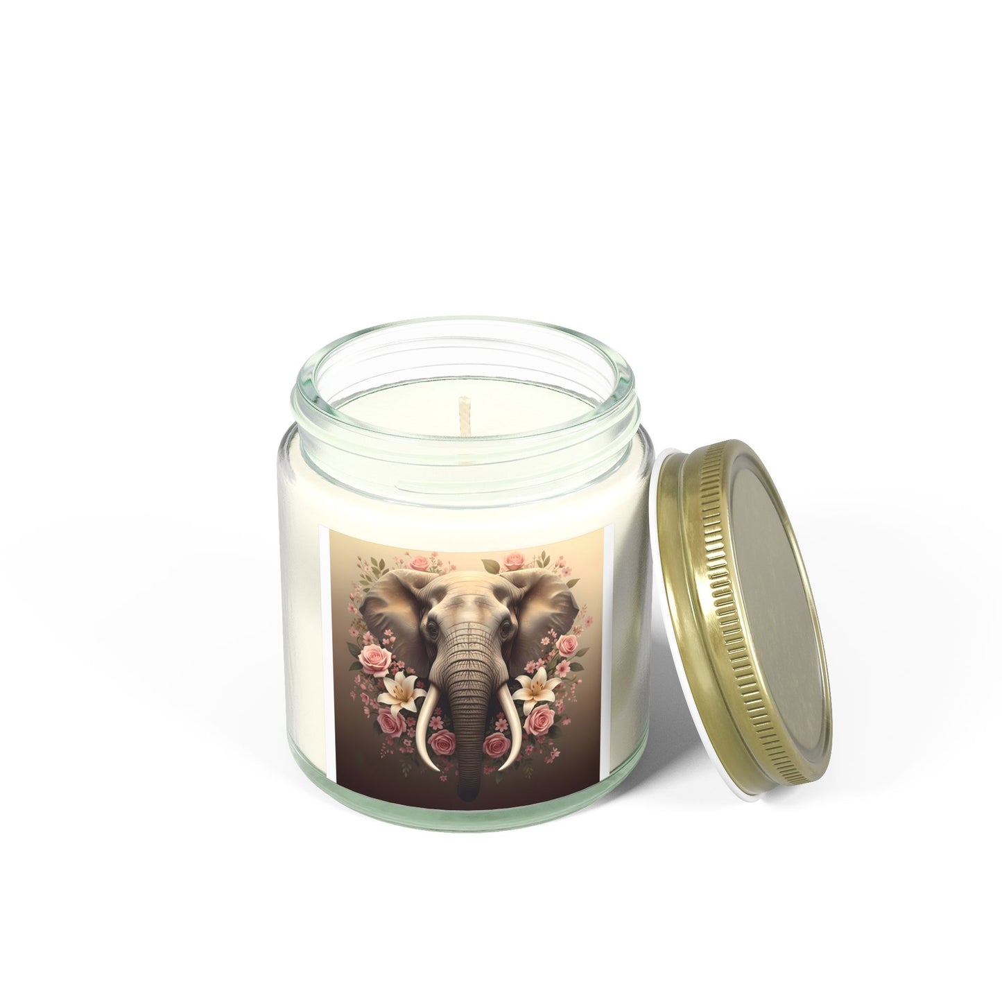 Scented Candle Elephant Design
