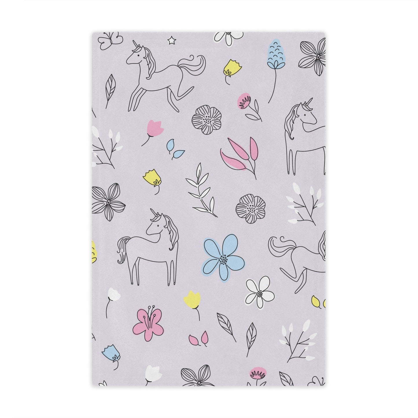 Whimsical Unicorn Minky Blanket | Cozy Throw for Kids, Nursery Decor, Gift for Baby Shower, Soft Blanket for Playtime