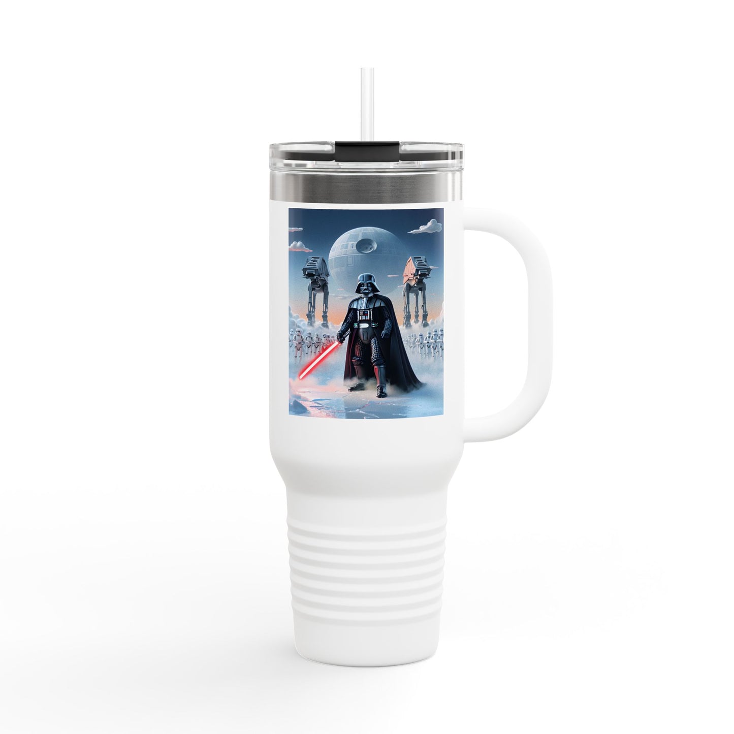 Star Wars 40oz Insulated Travel Mug - Darth Vader and Storm Troopers Tumbler