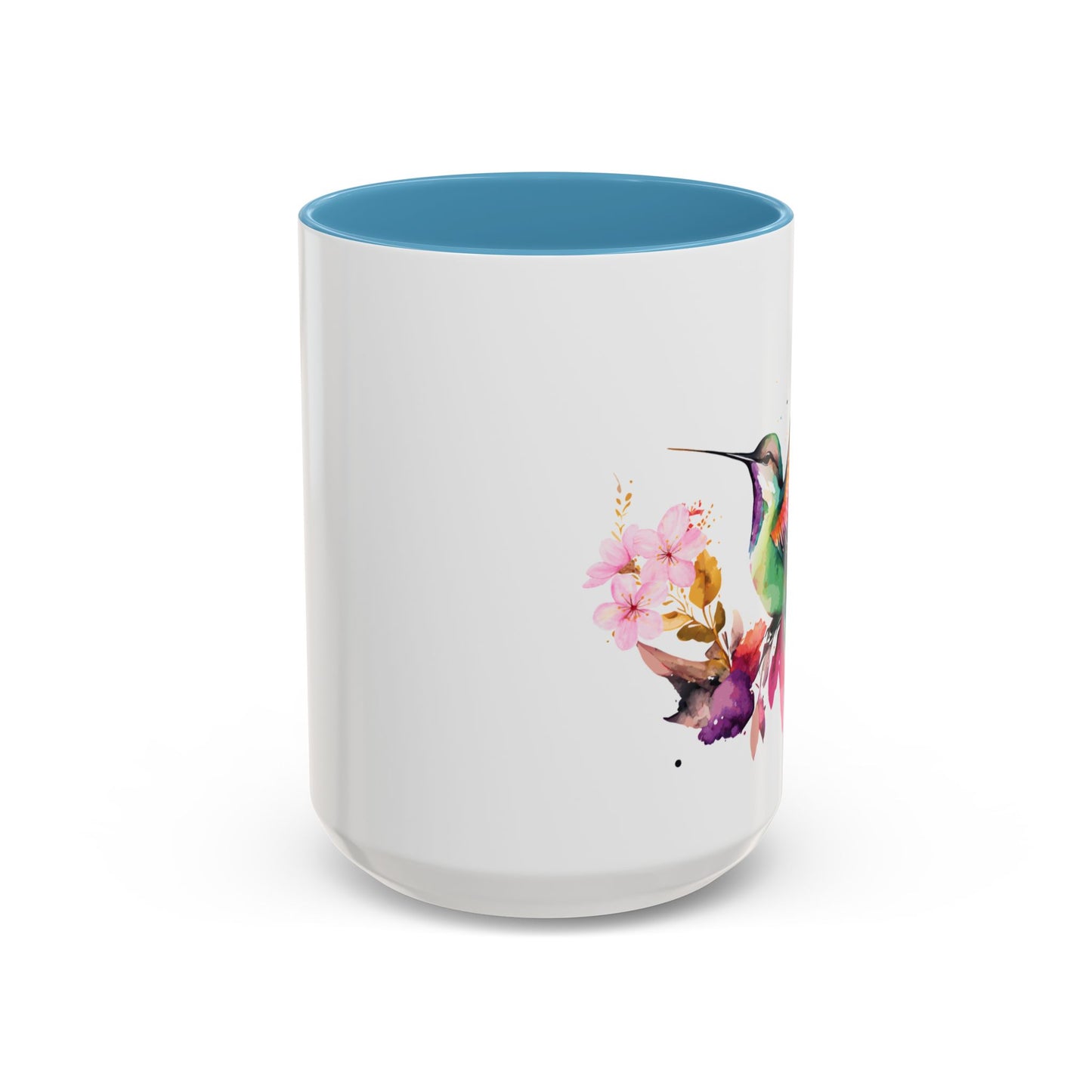 Coffee Mug - Waterflower Hummingbird  Design