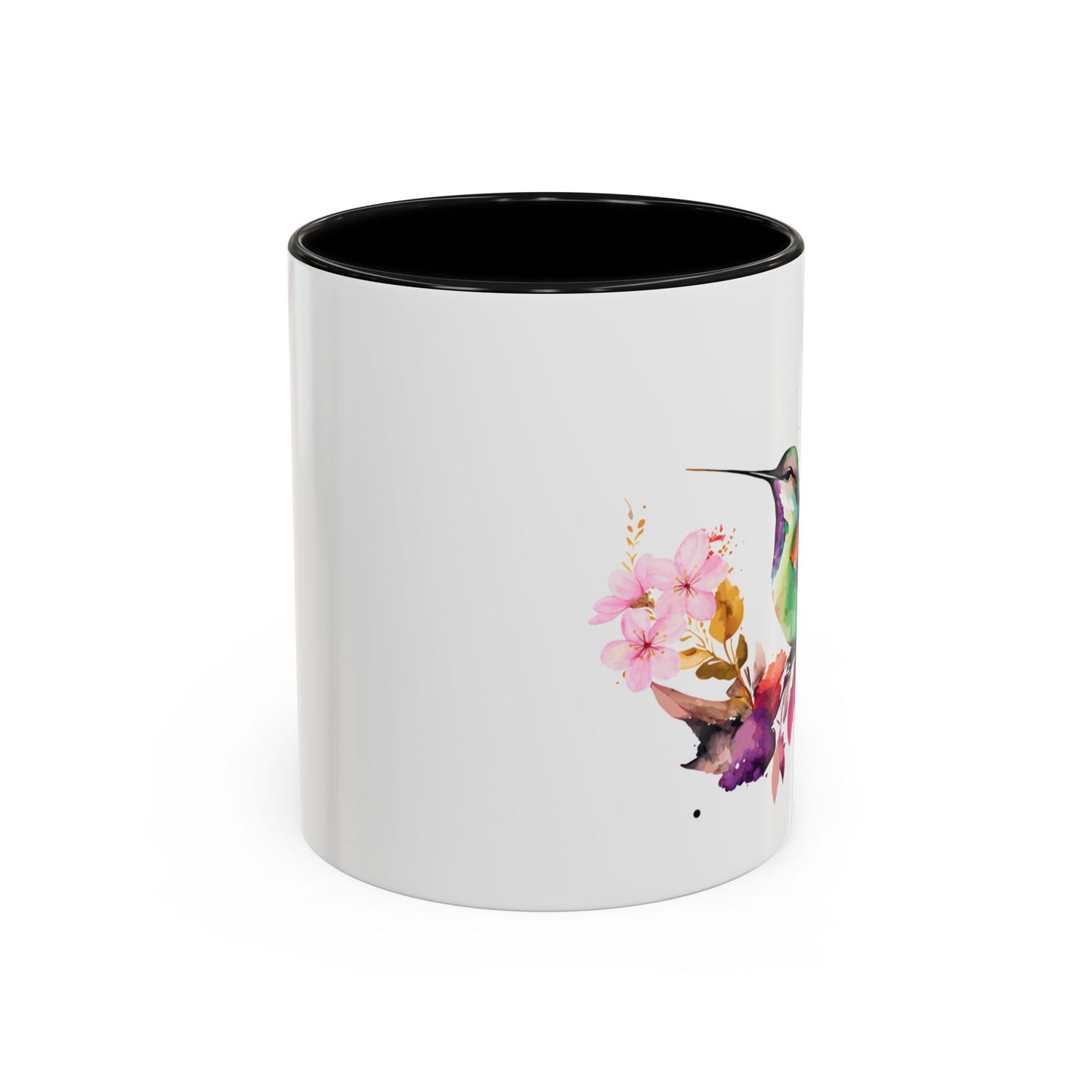 Coffee Mug - Waterflower Hummingbird  Design