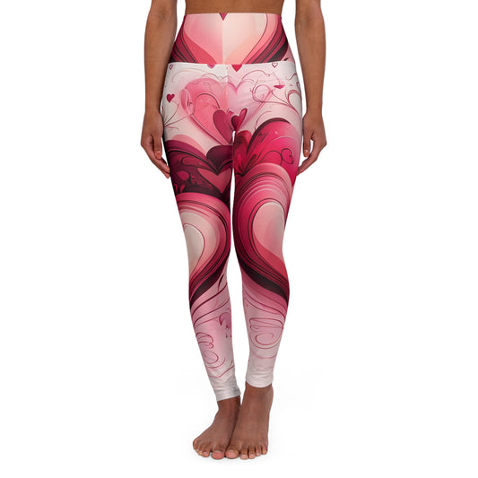 Hearts Yoga Leggings