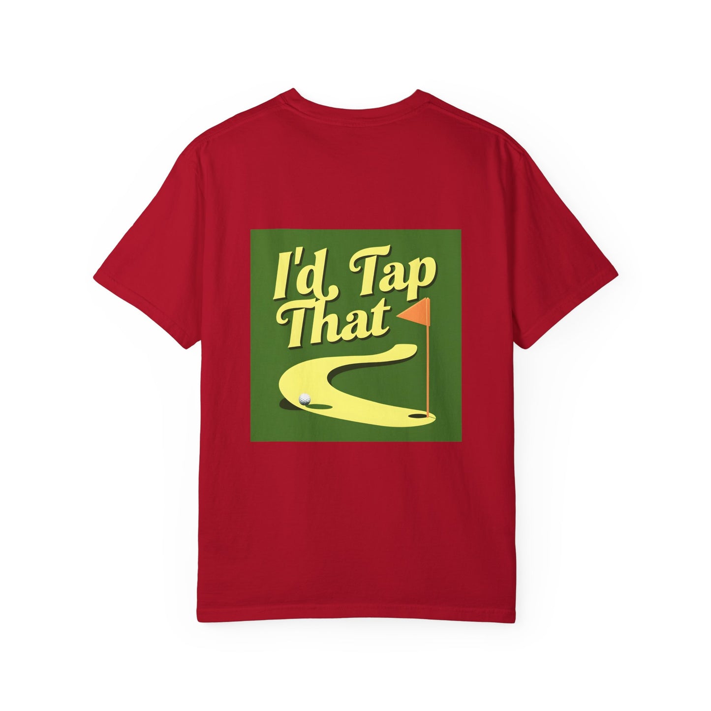 Funny Golf Tee Unisex T-shirt - I'd Tap That Design