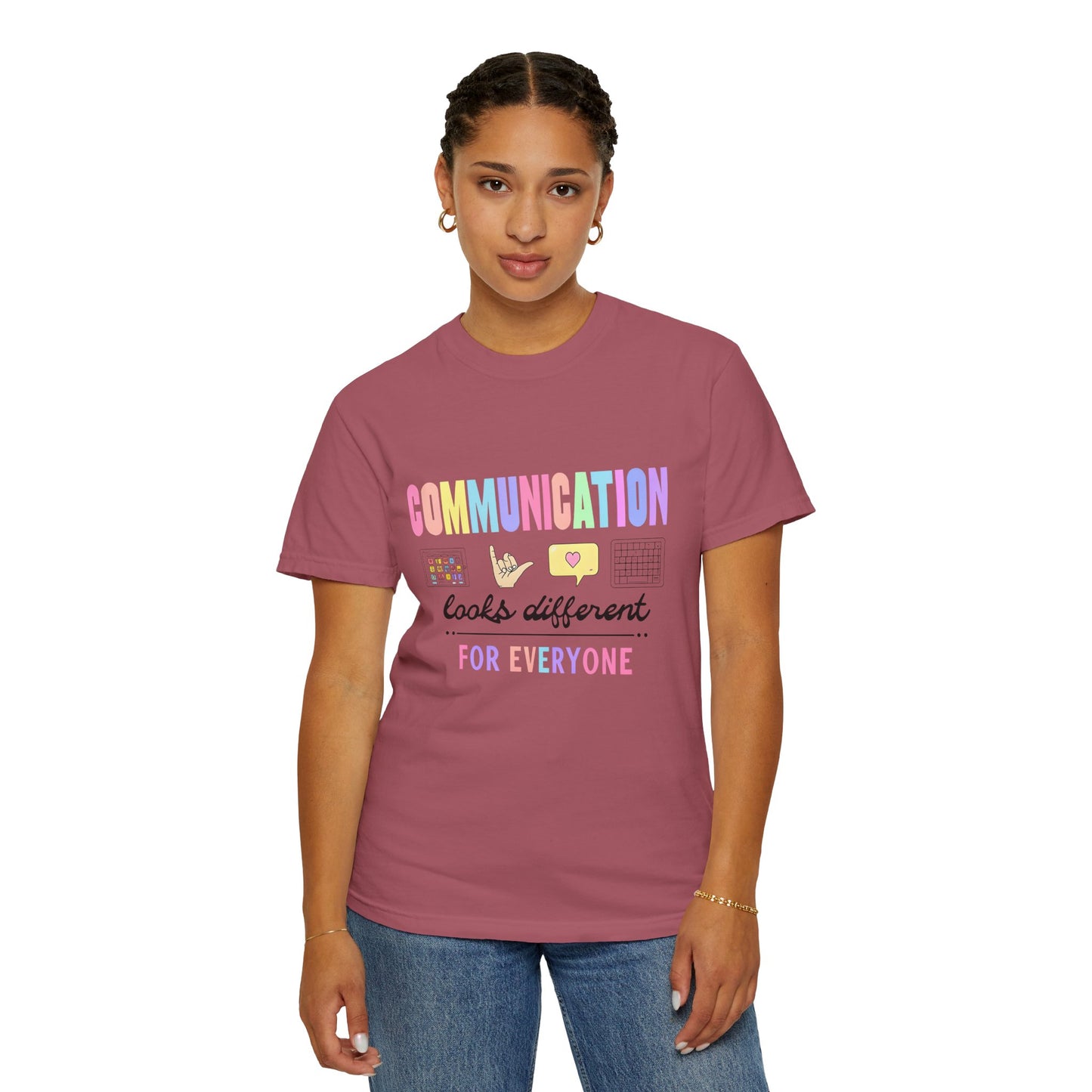 Communication Looks Different Tee