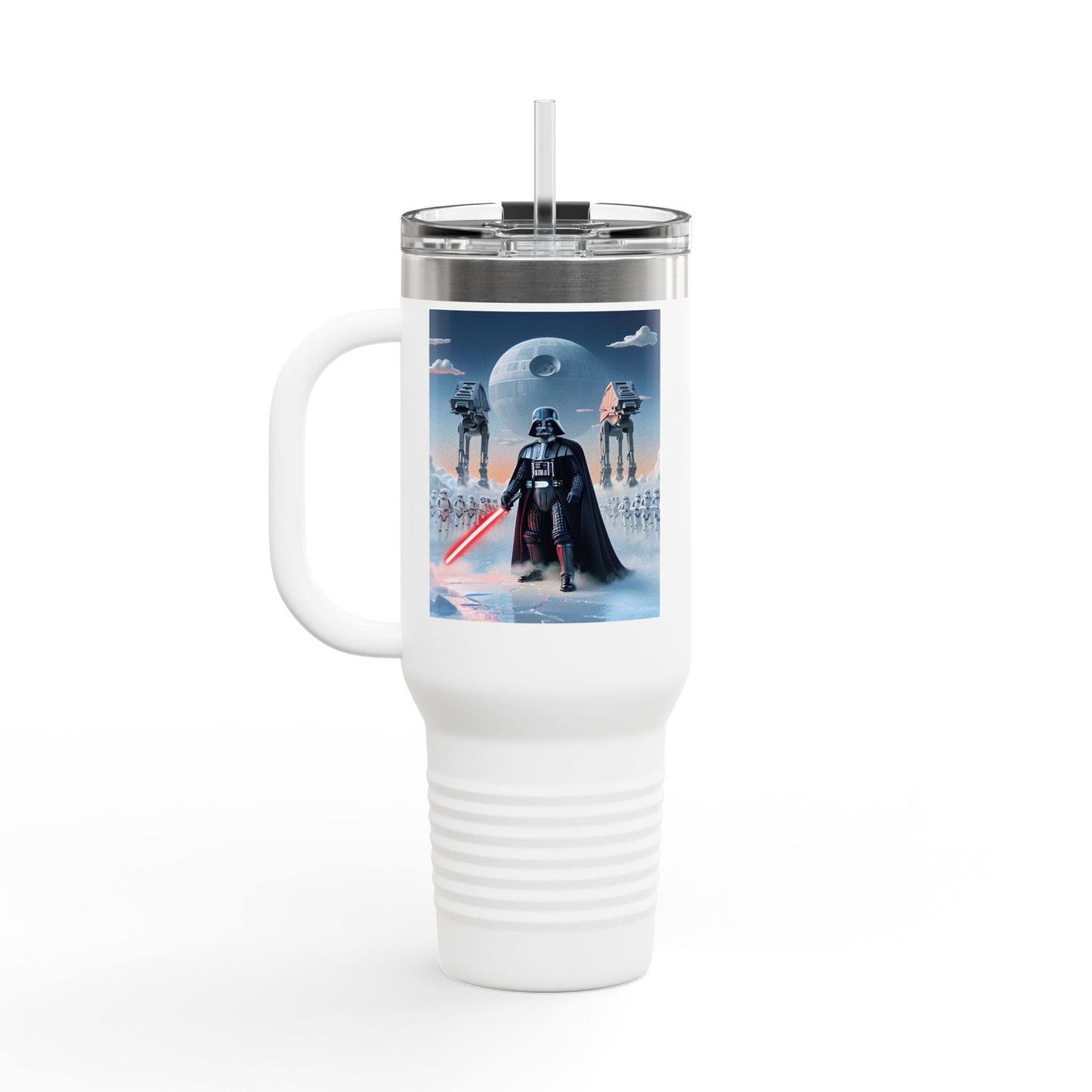 Star Wars 40oz Insulated Travel Mug - Darth Vader and Storm Troopers Tumbler