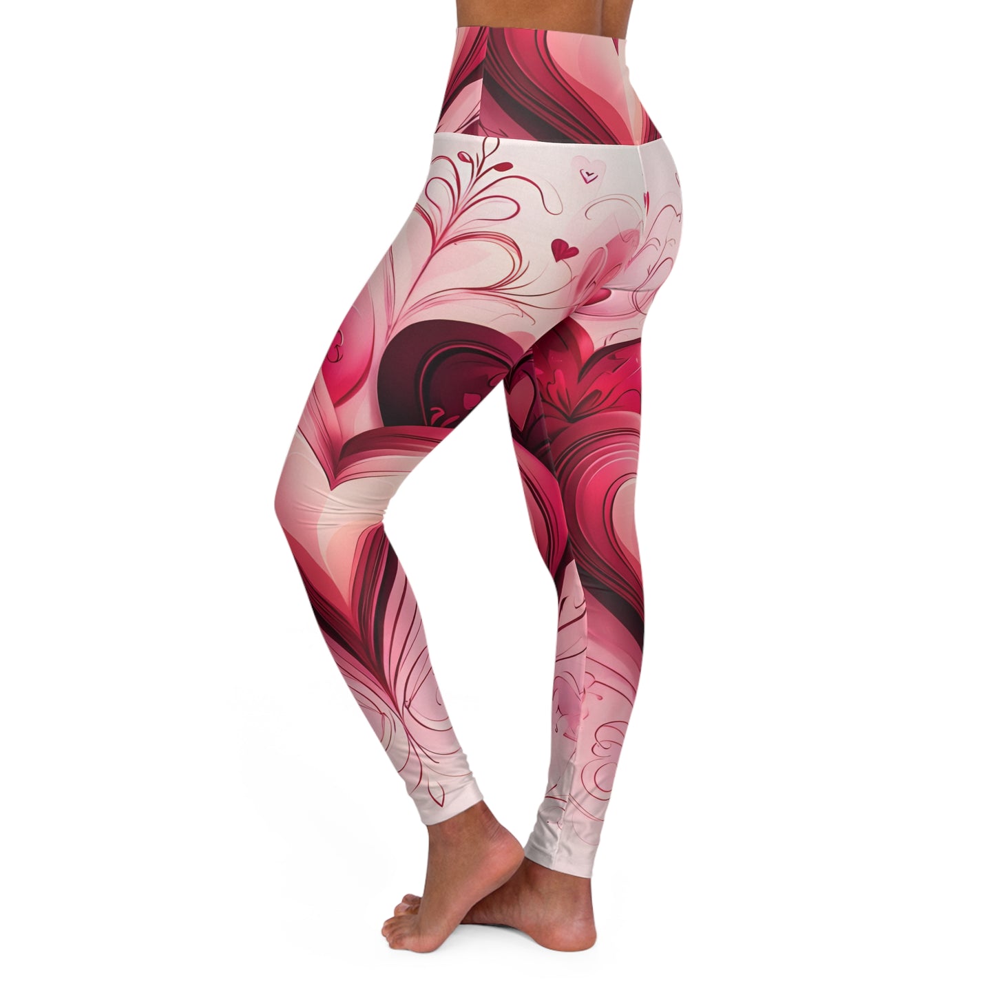 Hearts Yoga Leggings