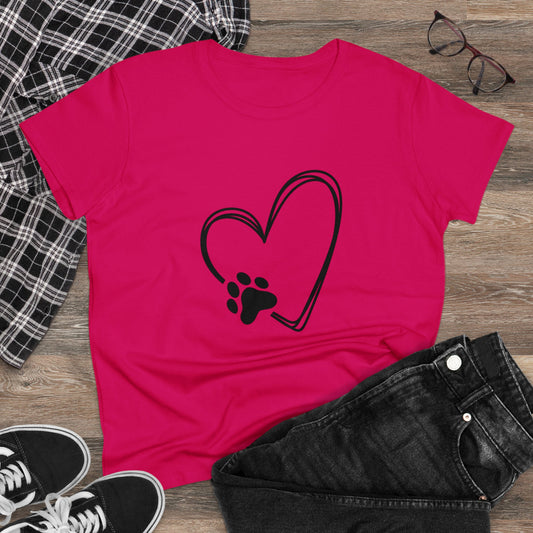 Heart and Paw Women's Tee