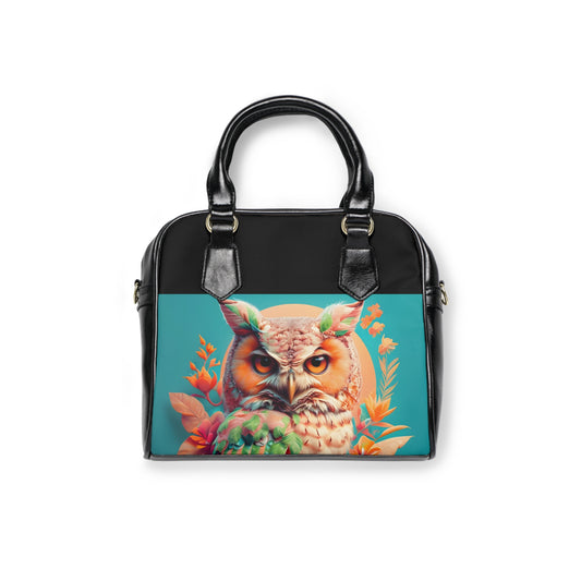 Vibrant Owl Handbag