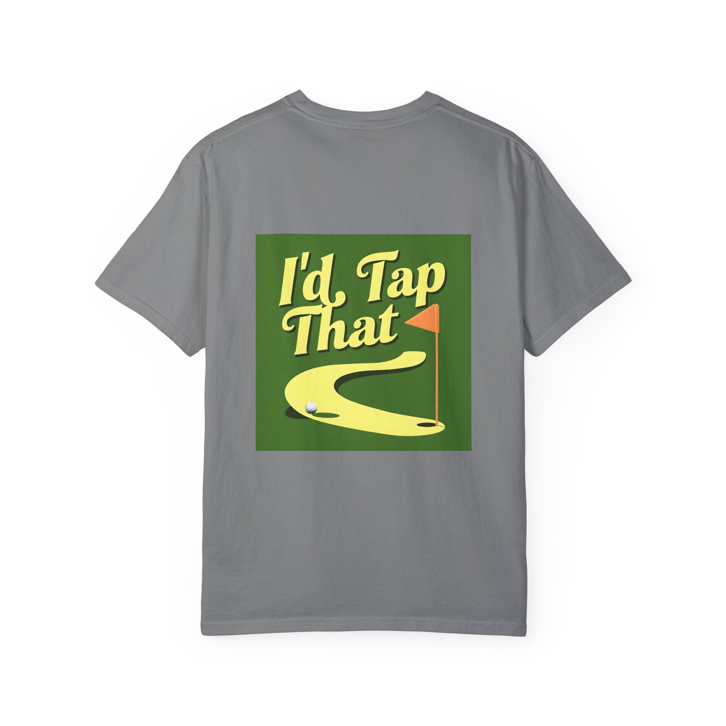 Funny Golf Tee Unisex T-shirt - I'd Tap That Design