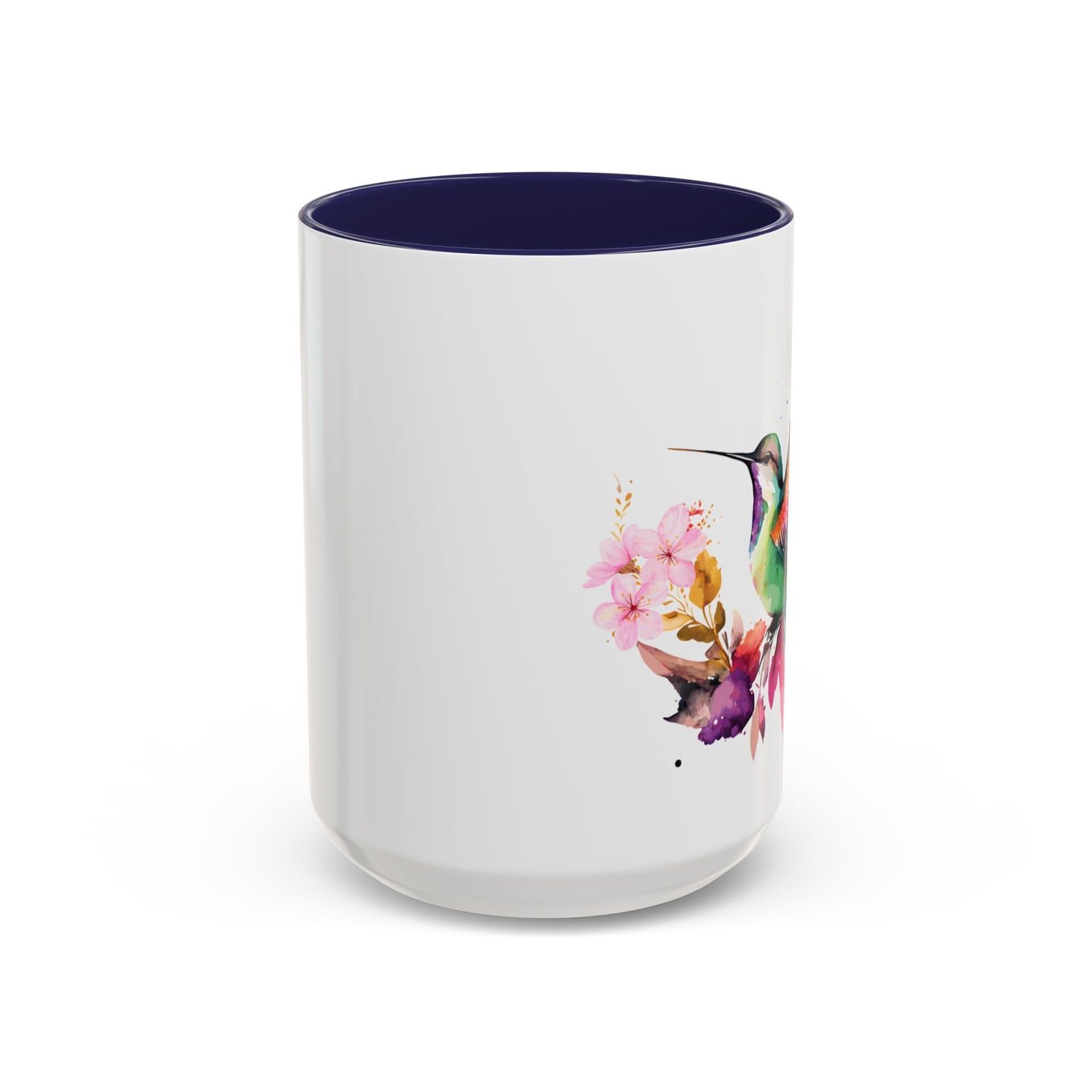 Coffee Mug - Waterflower Hummingbird  Design