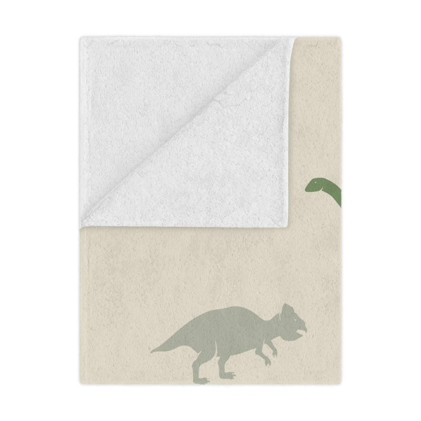 Dinosaur Blanket, Cozy Toddler Nursery Décor, Soft Baby Gift, Dino Themed Throw, Ideal for Birthdays, Minky Bedding