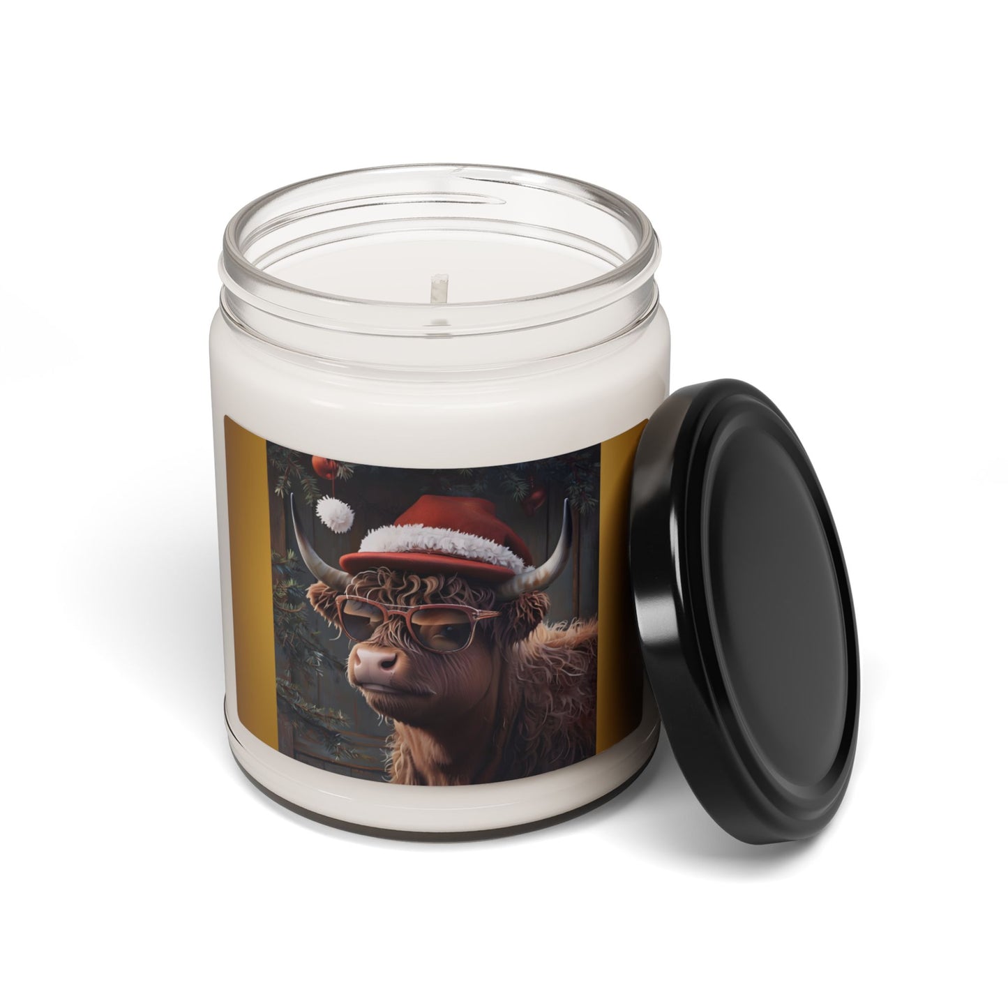 Christmas Cow Soy Candle