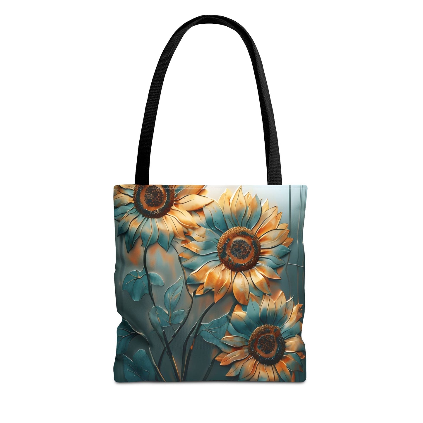 Blue Sunflower Tote Bag