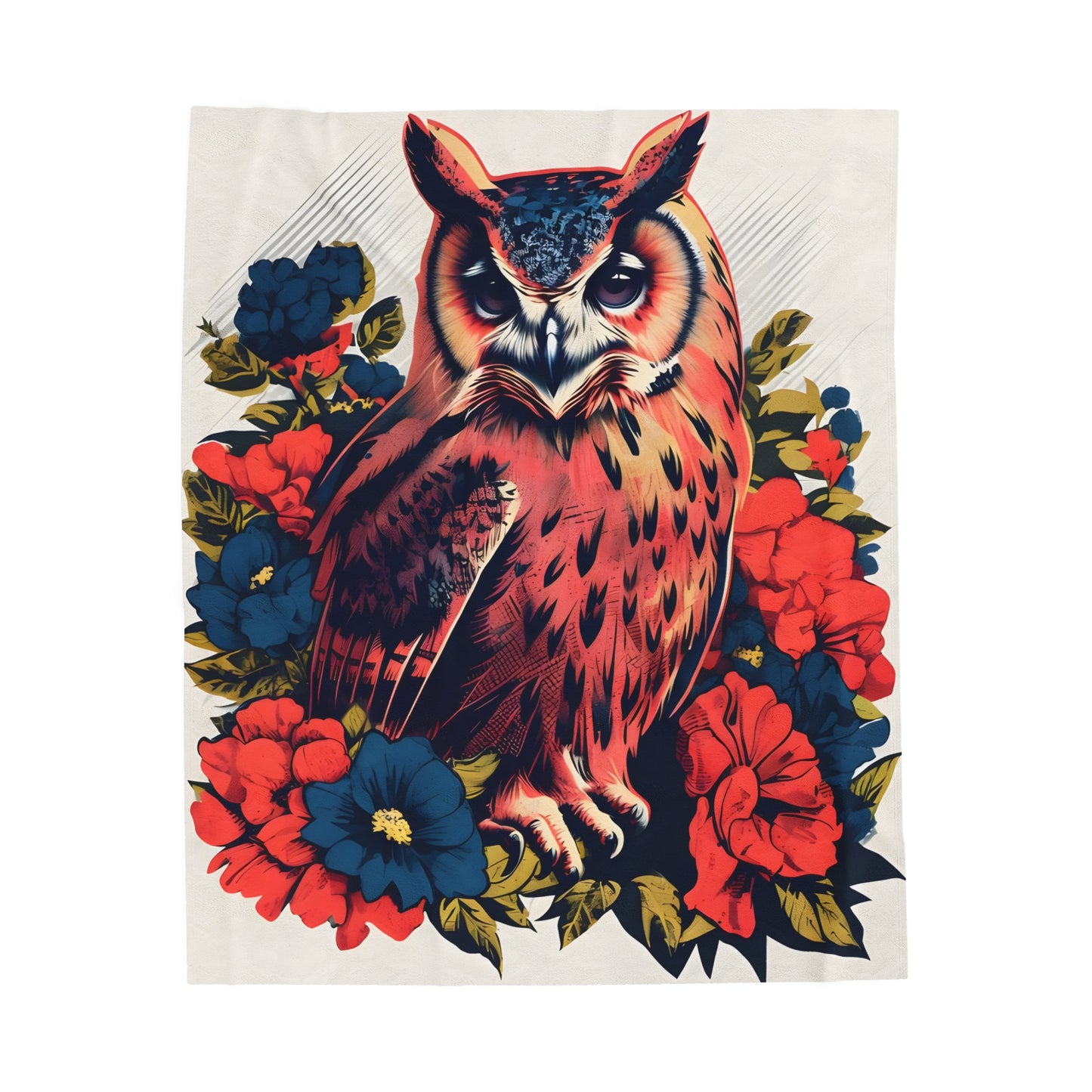 Owl Plush Blanket