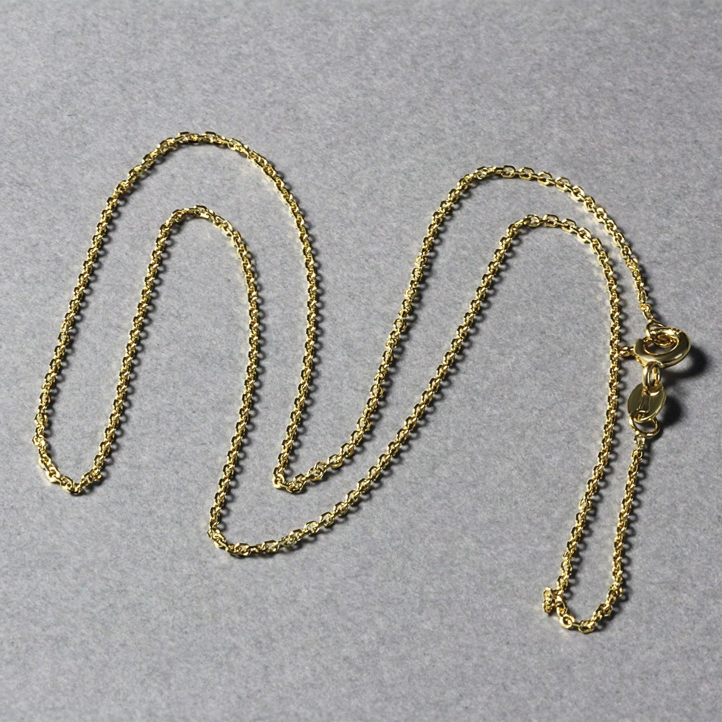 18k Yellow Gold Cable Chain (1.10 mm)