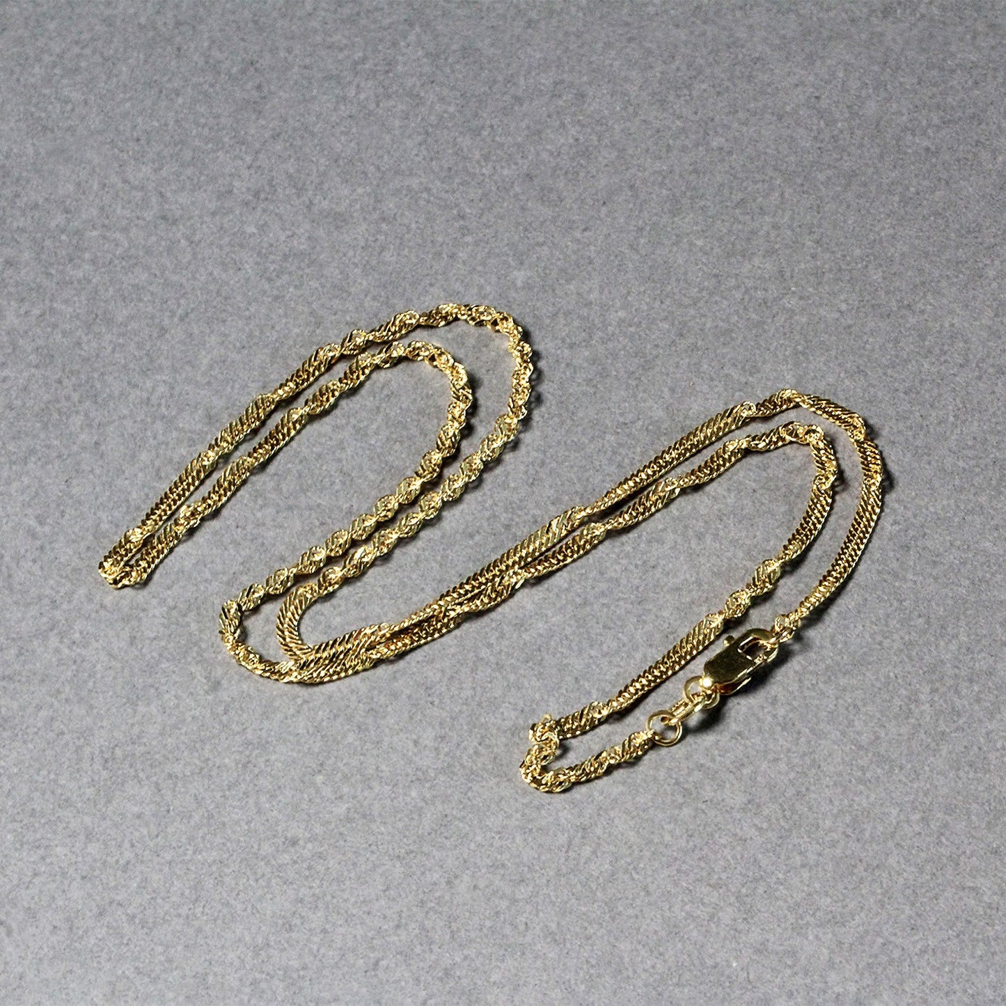 10k Yellow Gold Singapore Chain (1.80 mm)