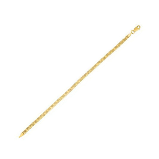 14k Yellow Gold Bismark Chain (3.50 mm)