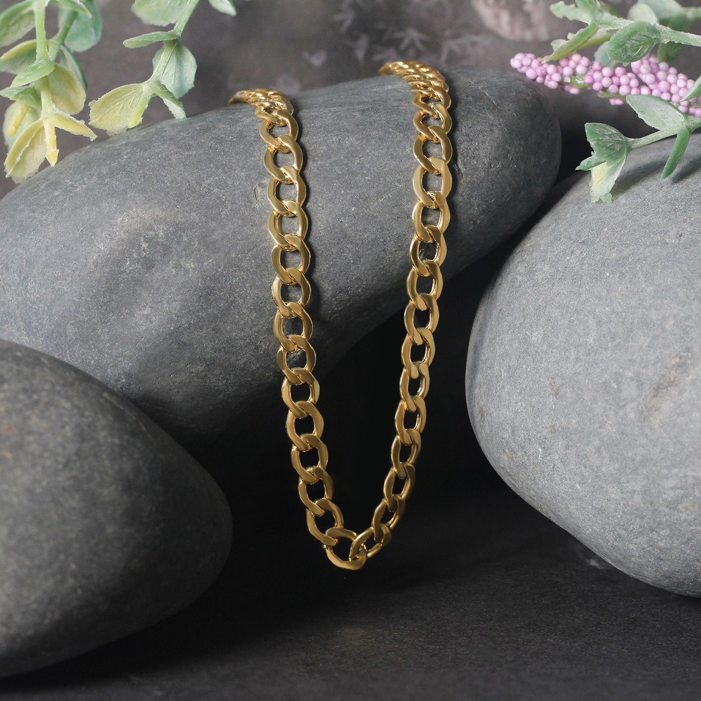 10k Yellow Gold Curb Chain (5.30 mm)