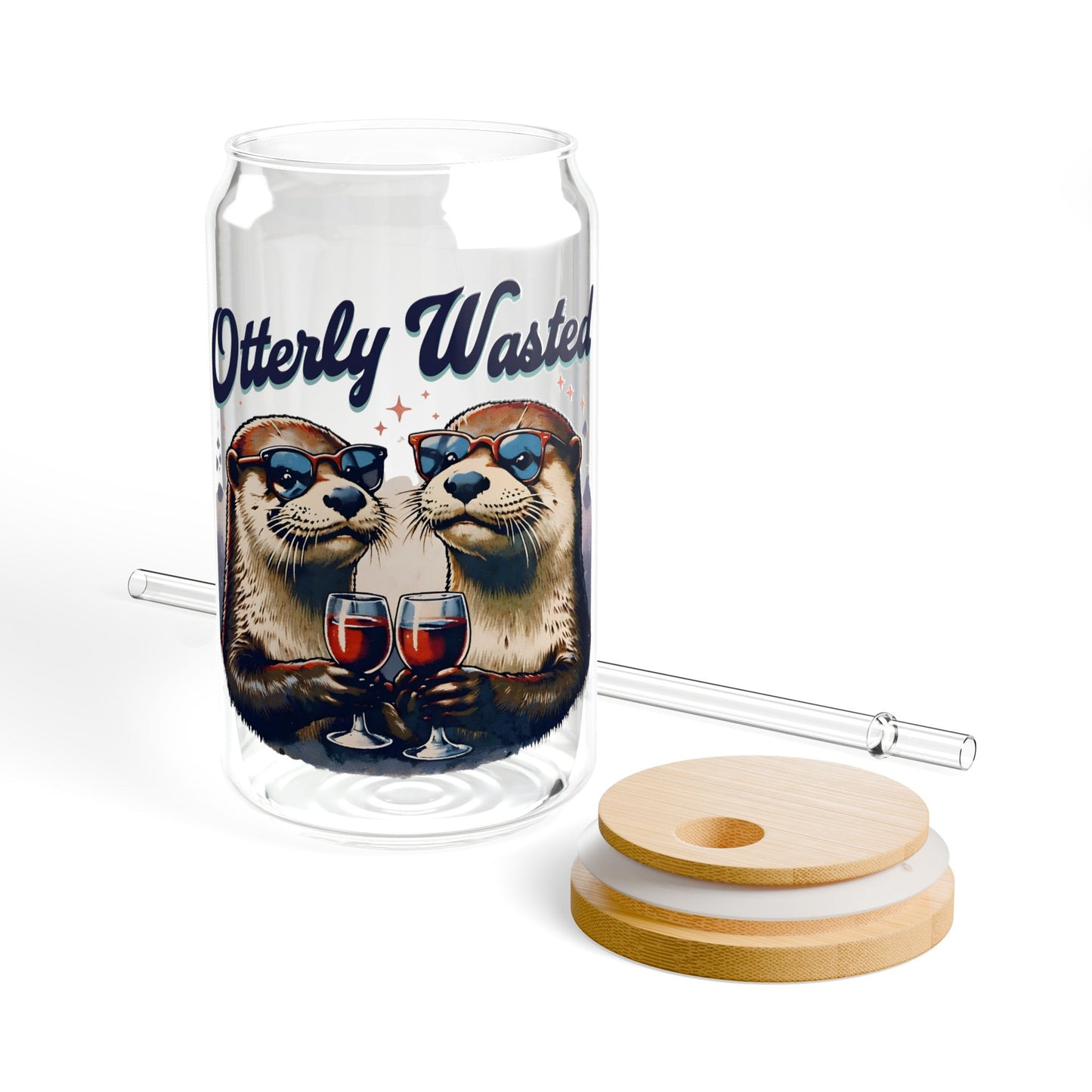 Glass Sipper - Otterly Wasted 16oz