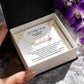 Personalized Name Necklace with Birthstone for Your Wife