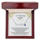 Personalized Name Necklace with Birthstone for Your Wife