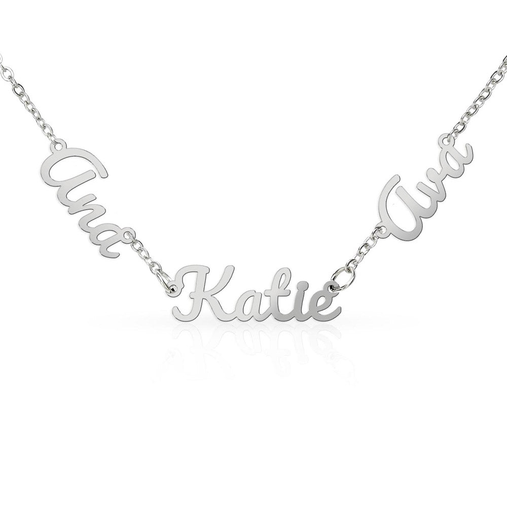 Carry Their Names Close – Personalized Multi Name Necklace