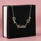 Personalized Multi Name Necklace for Mom