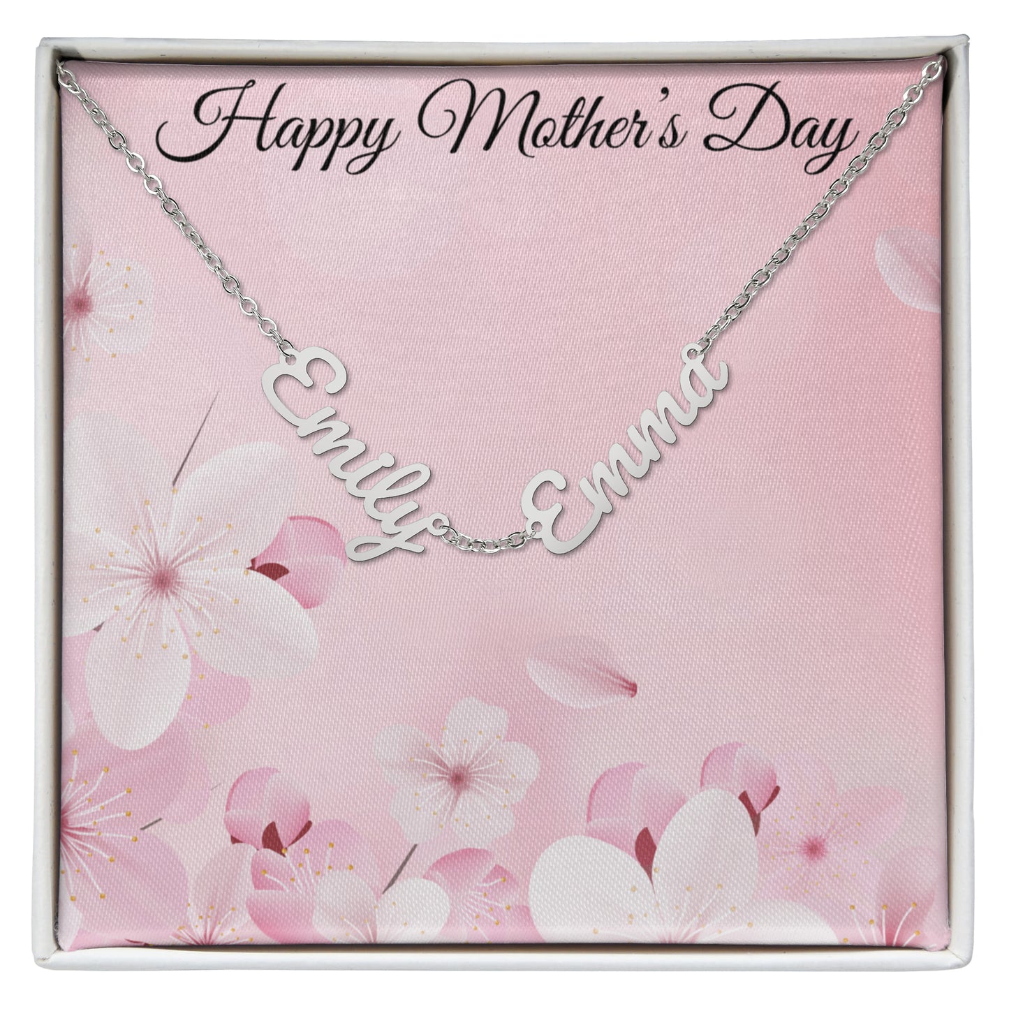 Personalized Multi Name Necklace for Mother's Day