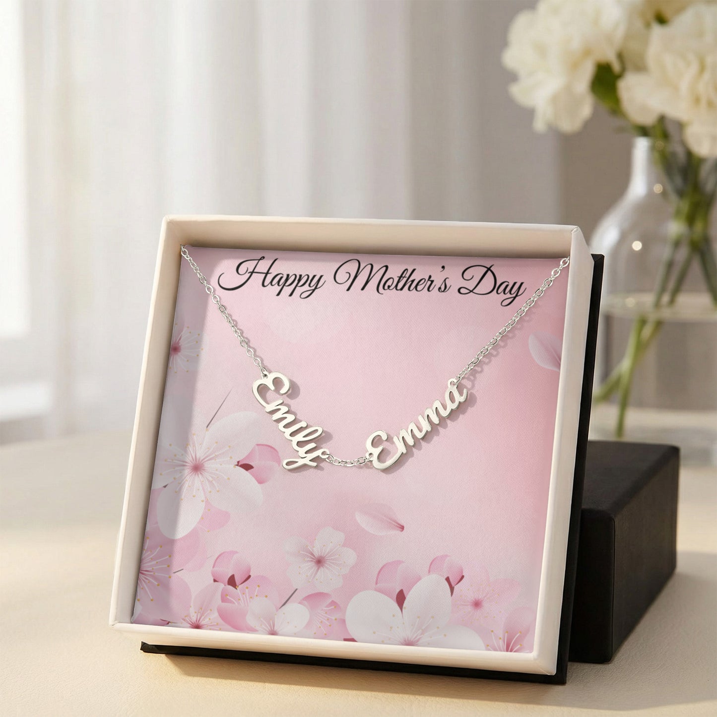 Personalized Multi Name Necklace for Mother's Day