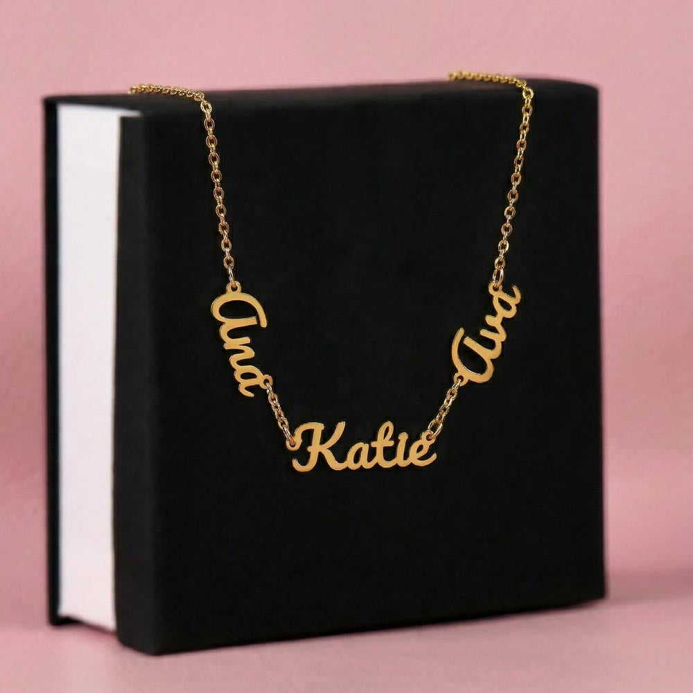 Personalized Multi Name Necklace for Mother's Day
