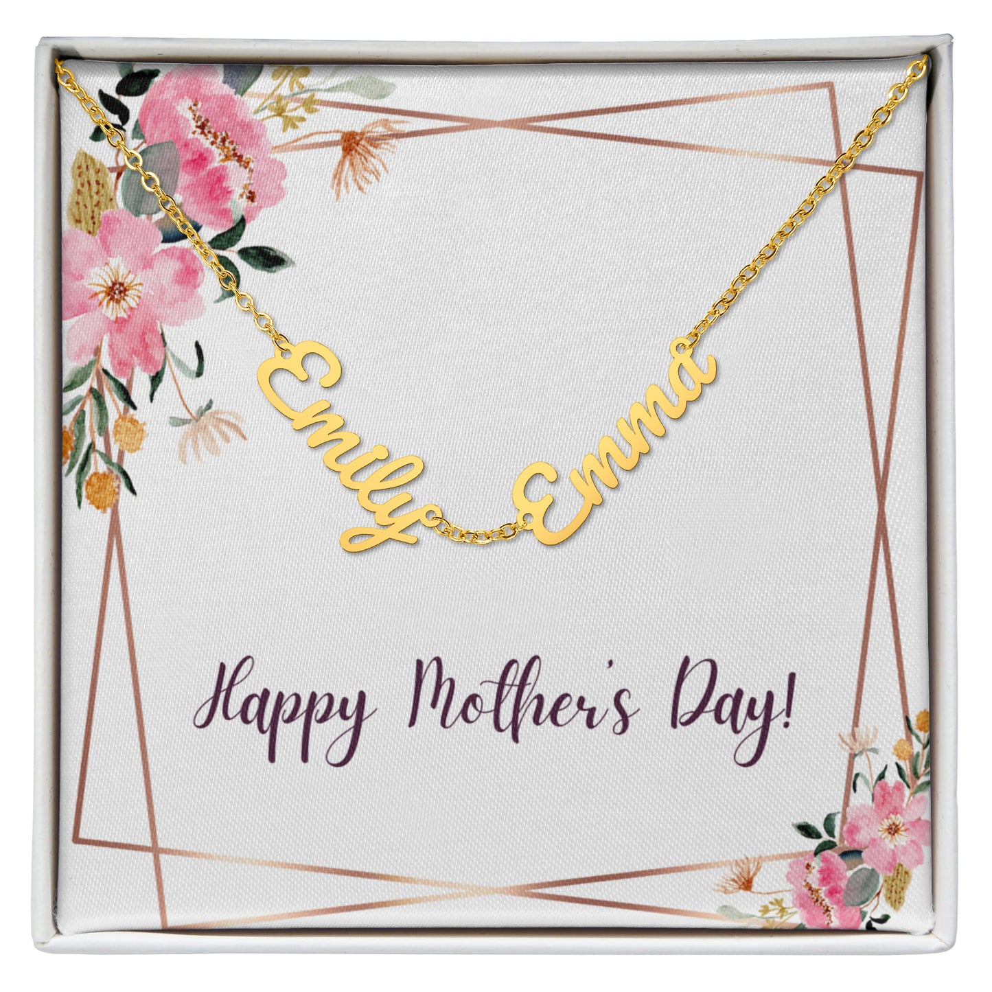 Personalized Multi Name Necklace for Mom