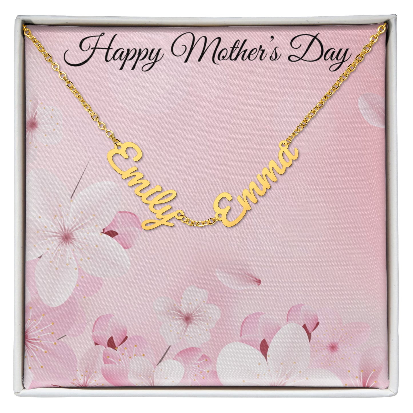 Personalized Multi Name Necklace for Mother's Day