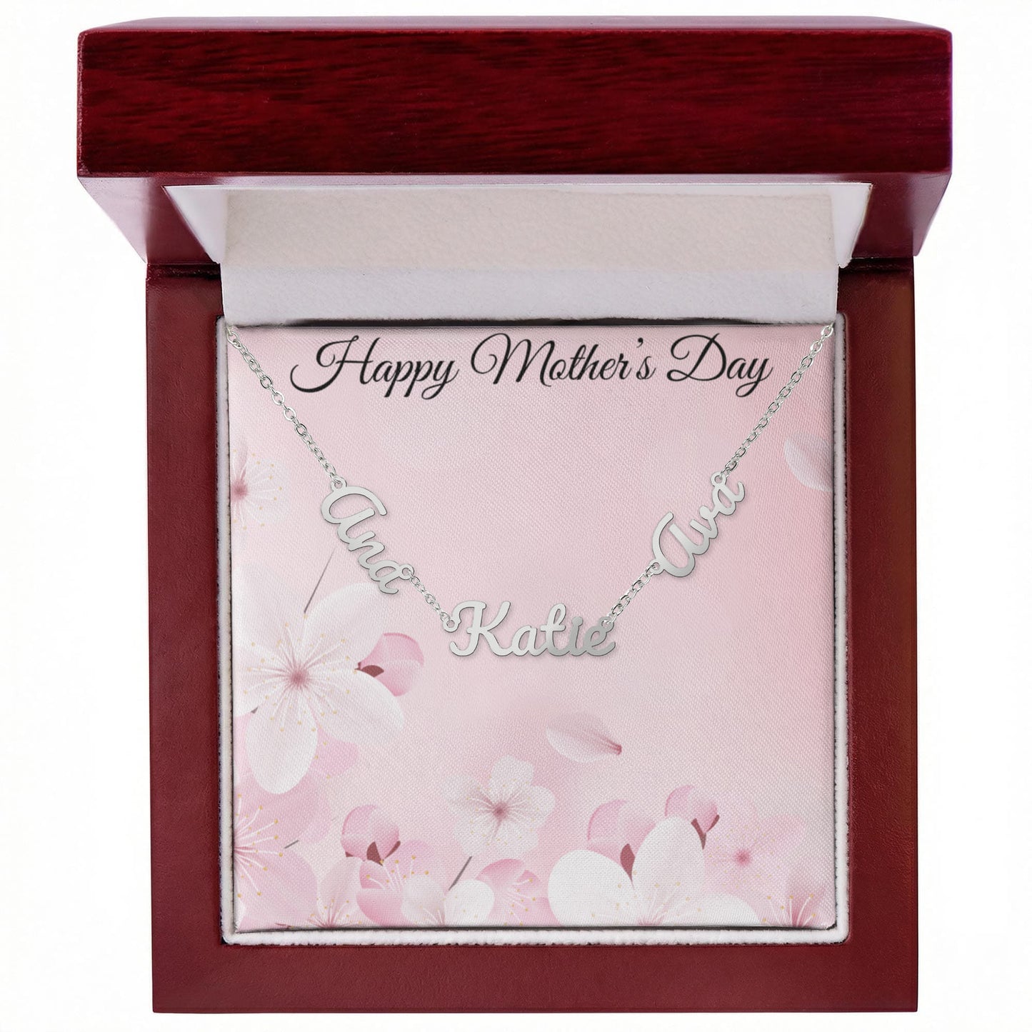 Personalized Multi Name Necklace for Mother's Day