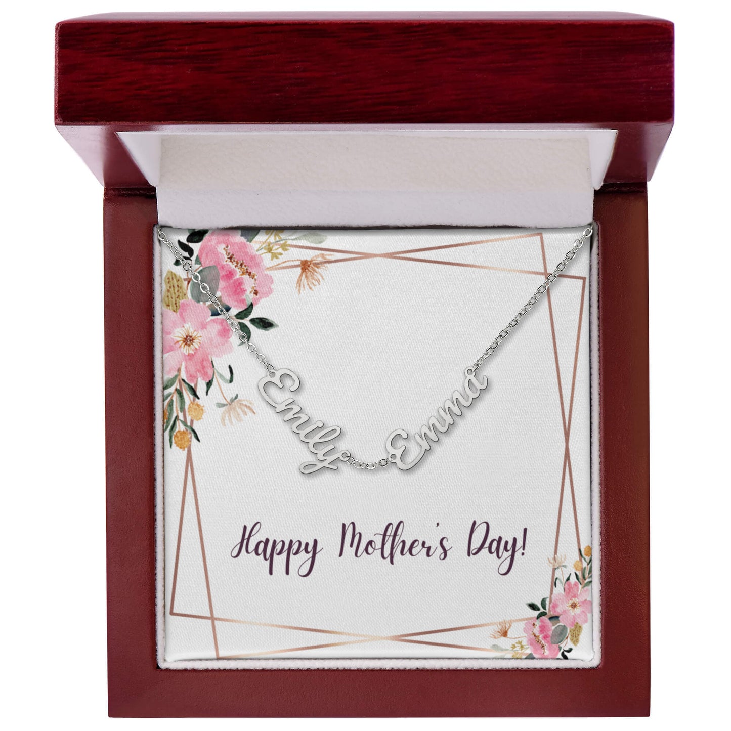 Personalized Multi Name Necklace for Mom