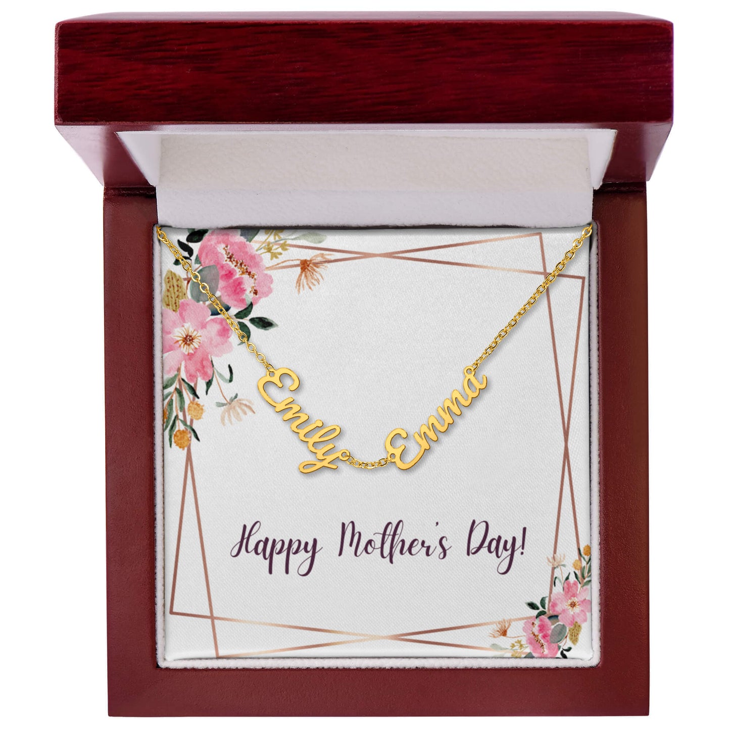 Personalized Multi Name Necklace for Mom