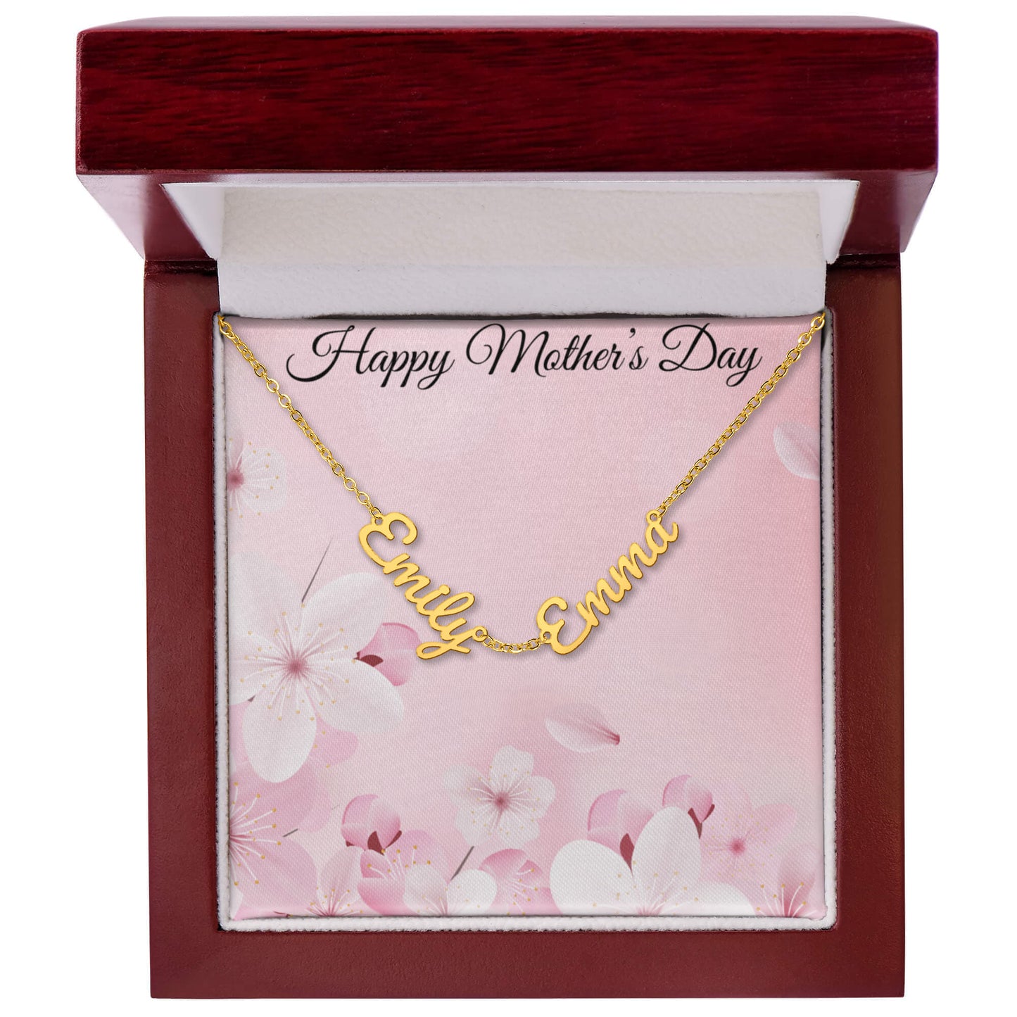 Personalized Multi Name Necklace for Mother's Day