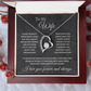 Forever Love Necklace for Your Wife