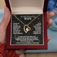 To My Beautiful Wife Forever Love Necklace